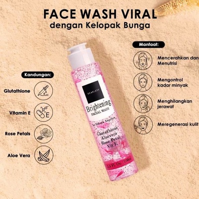 SCARLETT  Facial Wash