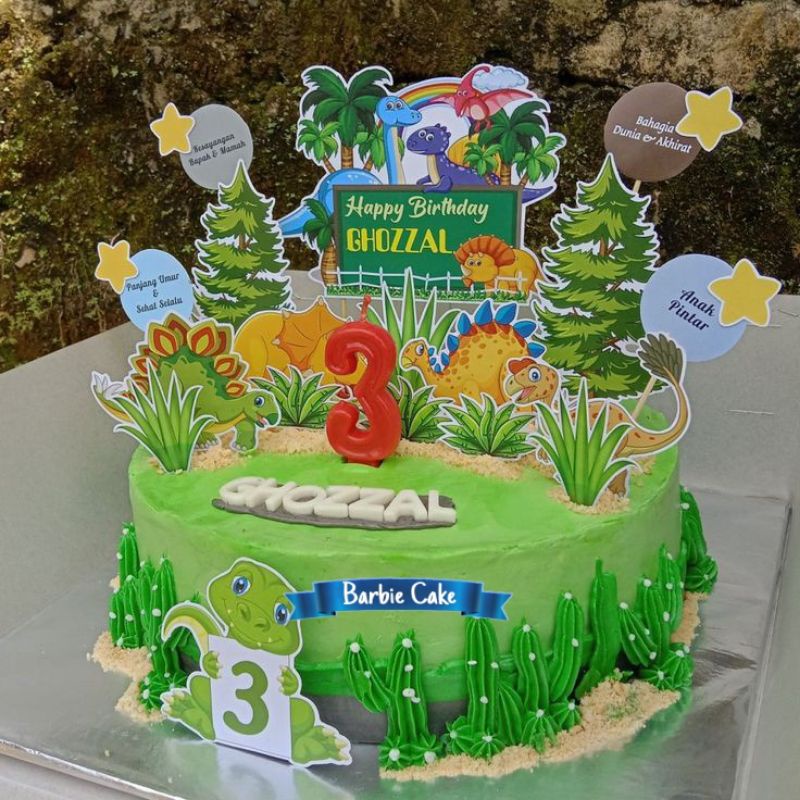 

CAKE ULANG TAHUN DINOSAURUS