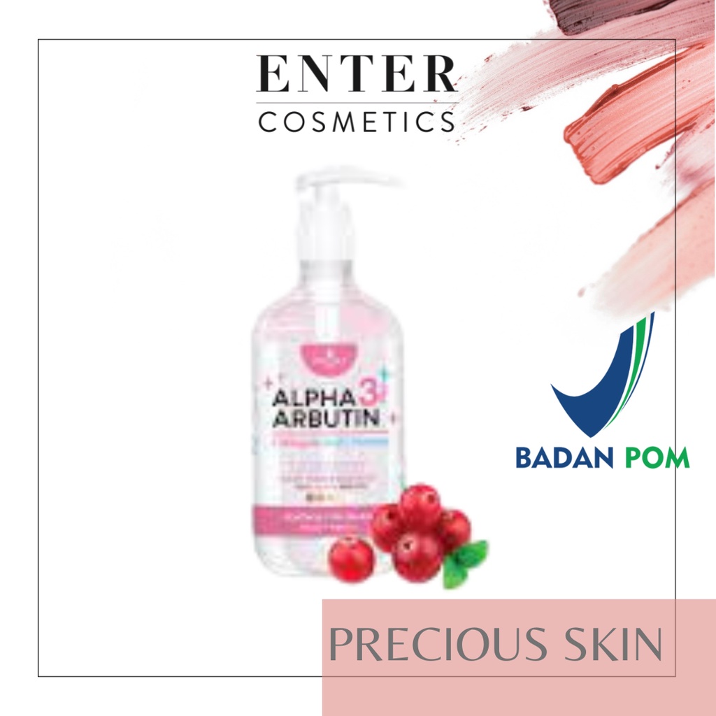 PRECIOUS SKIN ALPHA ARBUTIN 3 PLUS COLLAGEN BODY LOTION 500ml |PRECIOUS SKIN ALPHA ARBUTIN 3 PLUS COLLAGEN BODY SERUM | BODY SOAP