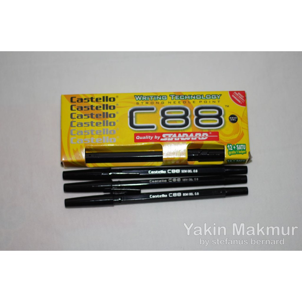 

PULPEN STANDARD CASTELLO C88 (SATUAN / PCS)