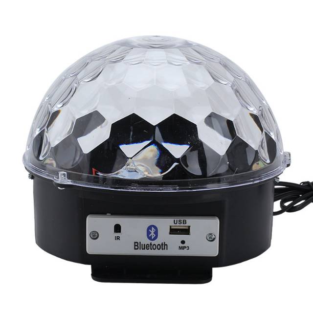 Bluetooth LAMPU DISCO CRYSTAL MAGIC BALL