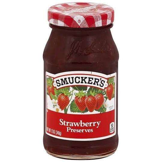 

selai smuckers strawberry preserves 340gr