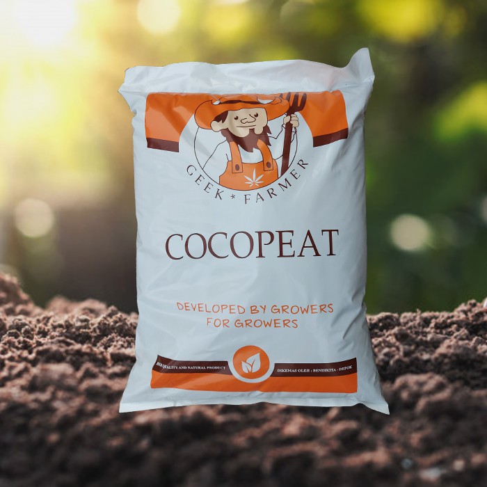 Media Tanam Cocopeat Organik Premium (Geek Farmer)