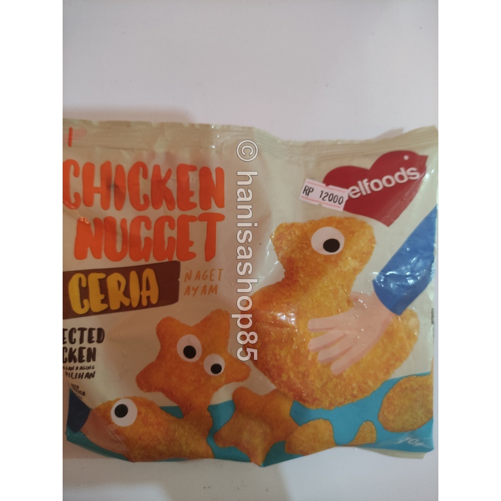 

Belfoods Chicken Nugget Ceria 170gr
