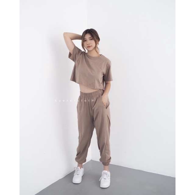 Kimbab jogger set / set jogger / celana jogger wanita-5