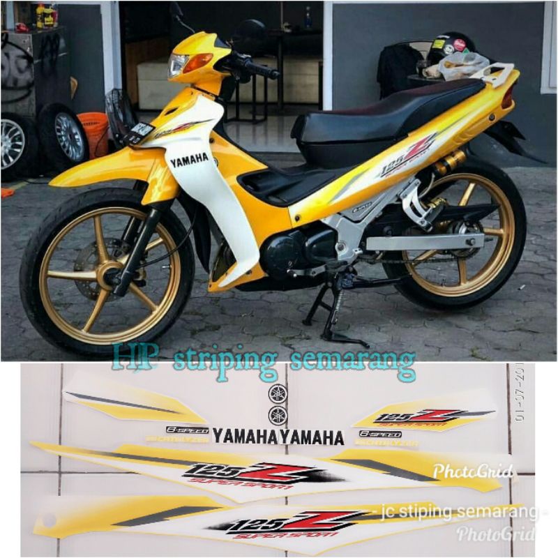 Striping Yamaha 125z Pendek