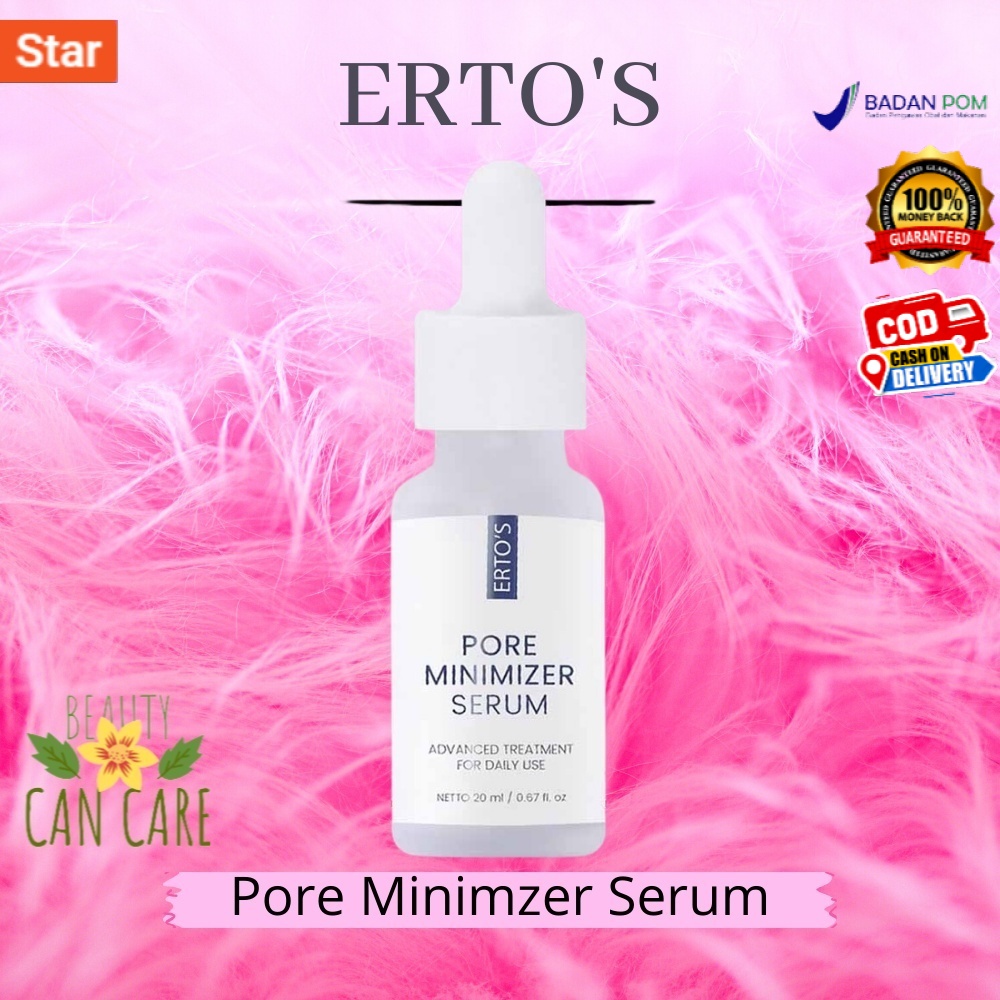 Ertos Pore Minimizer Serum Treatment Serum Pengecil  Pori - Pori Wajah Serum Wajah Ertos