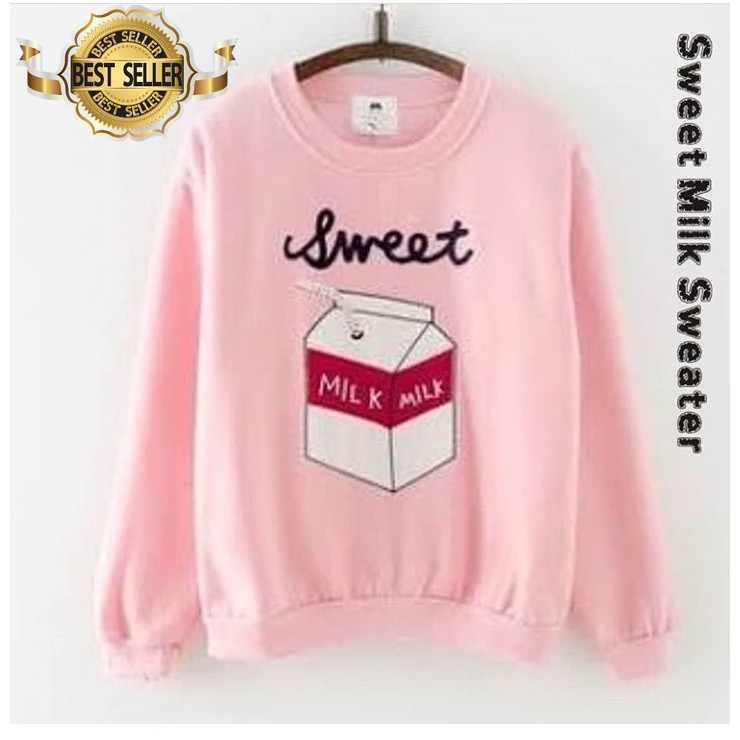 Sweater Wanita Berkualitas - Sweet Milk