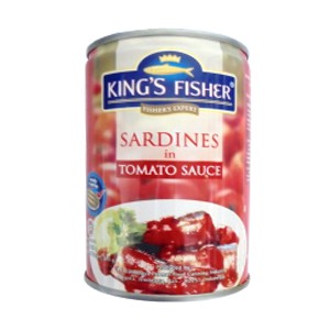 

King's Fisher Sarden Dan Makarel Kaleng 425G All Varian