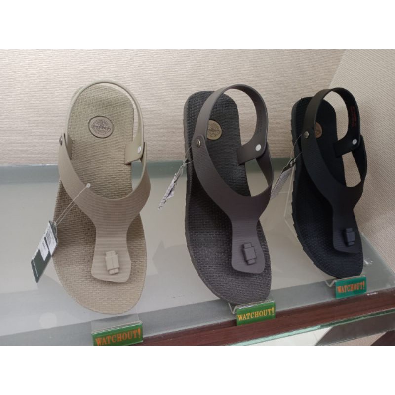 Watchout sandal karet tali belakang Sandal Gunung WY3002788