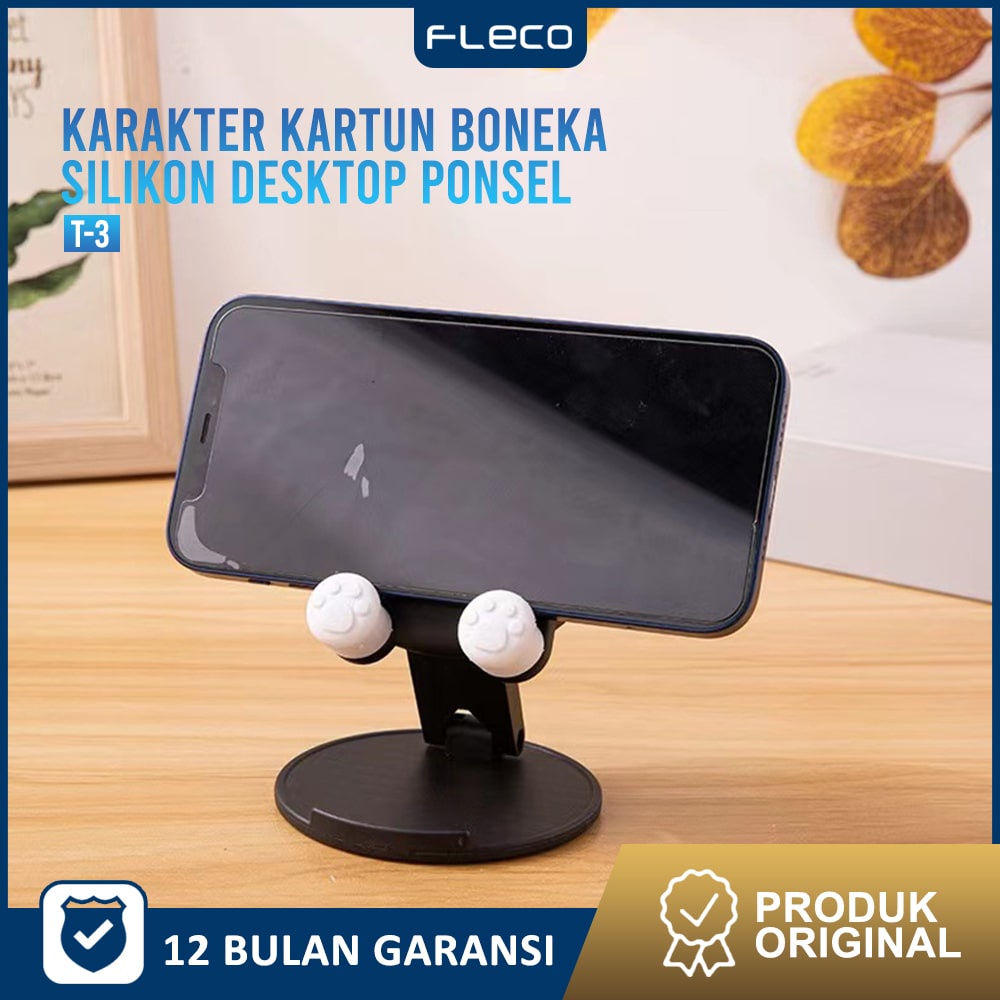 Holder Hp Karakter Murah Phone stand Holder universal Holder Handphone T3 original karakter 5D lucu Phone Holder FLECO