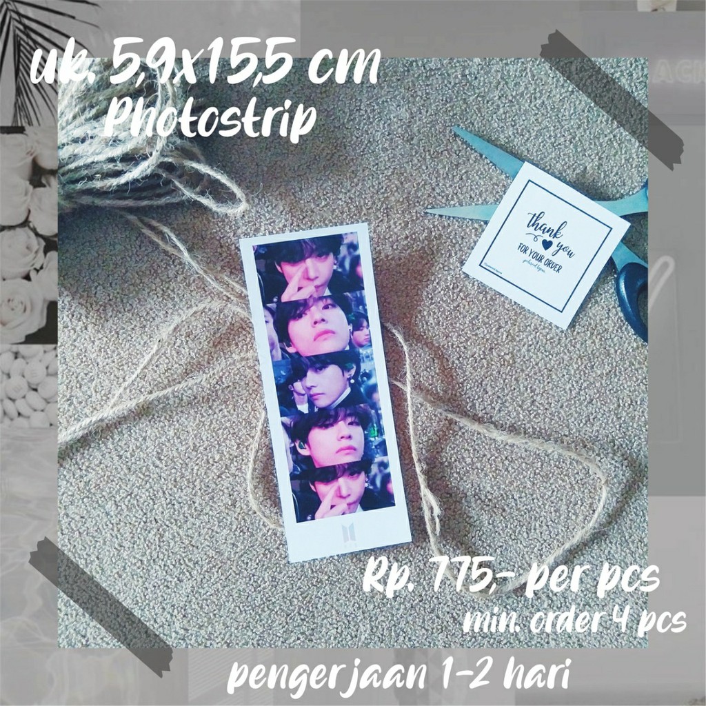 

CETAK PHOTOSTRIP PANJANG MURAH FREE BUBBLE WRAP + PHOTOSTRIP BTS