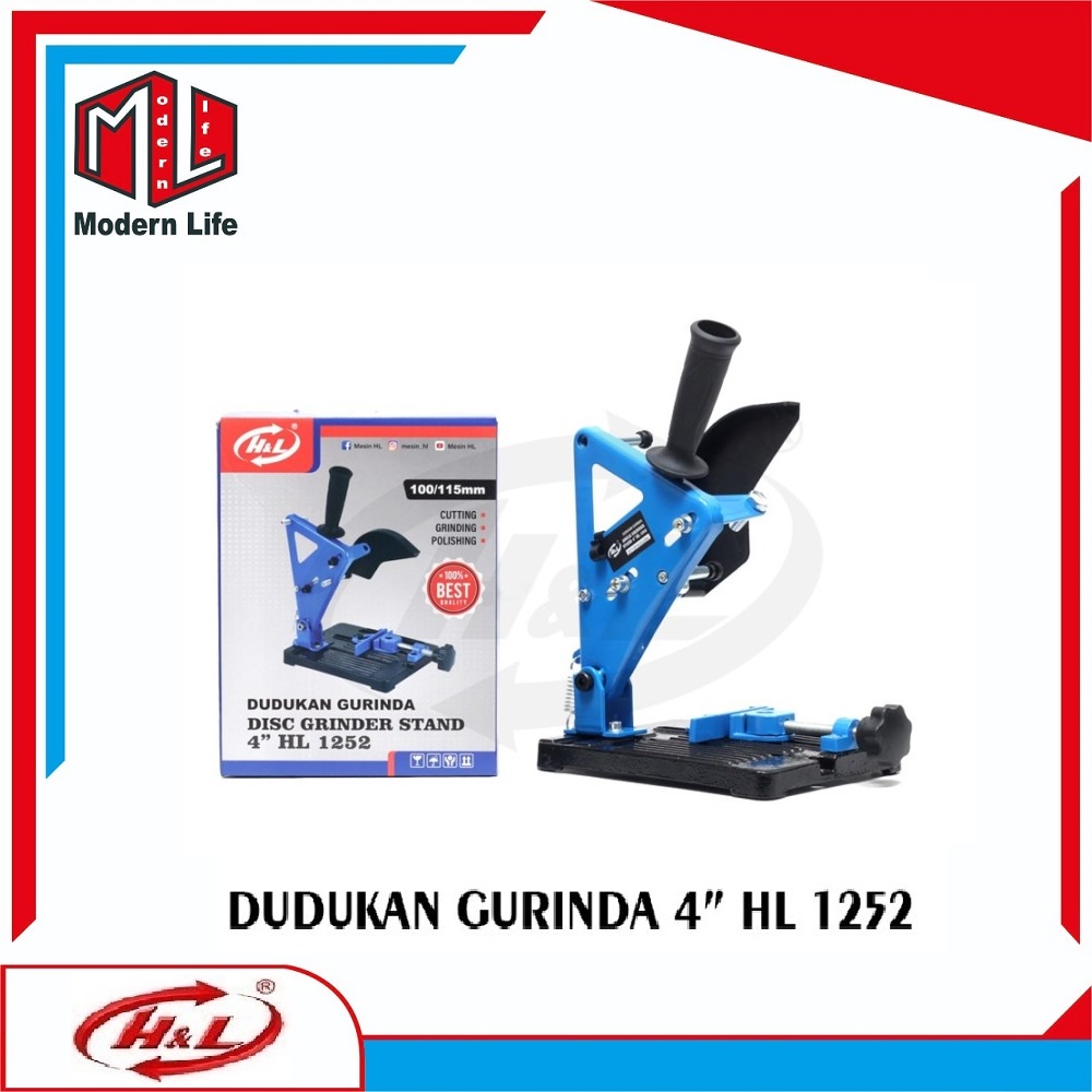 HL-1252 Stand Gerinda Tangan / Dudukan Mesin Gerinda / Stand Gurinda Tangan