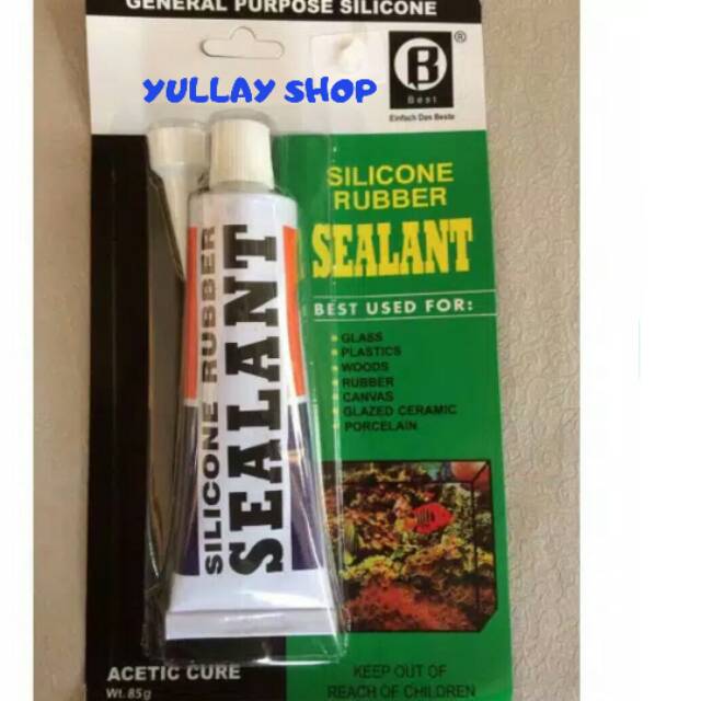 

Lem Kaca Sealant Best 85gr