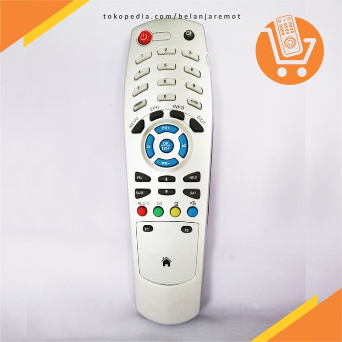Remote Receiver TV Parabola OrangeTV Orange TV Silver Original Pabrik
