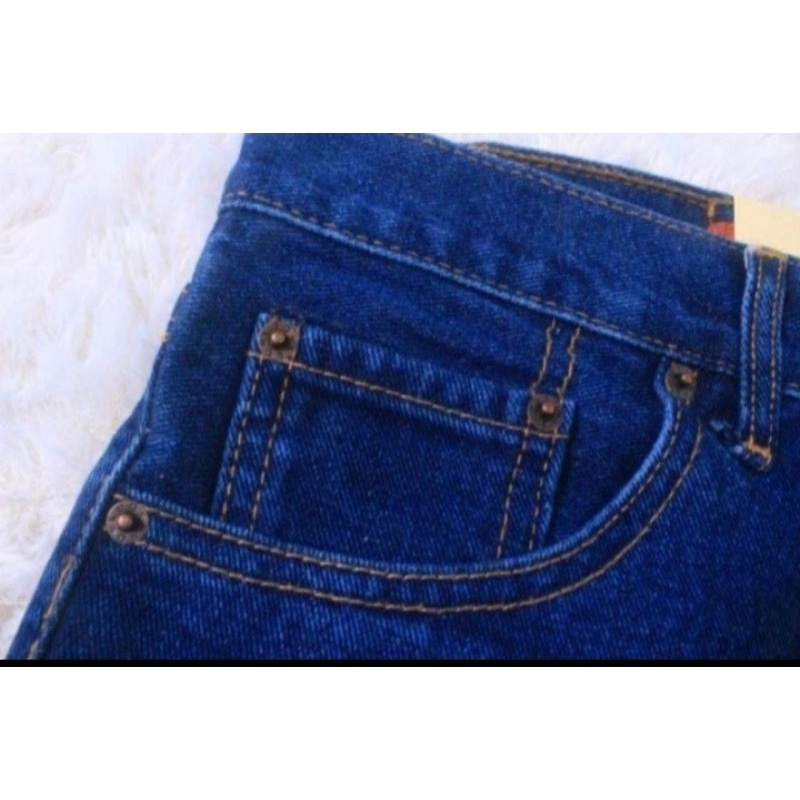 celana jeans denim pria reguler standar promo terbaru