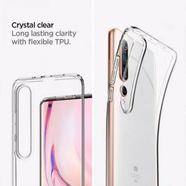 Case Xiaomi Mi 10 / Mi 10 Pro Softcase Bening TPU Clear HD Silikon Transparan Casing Premium