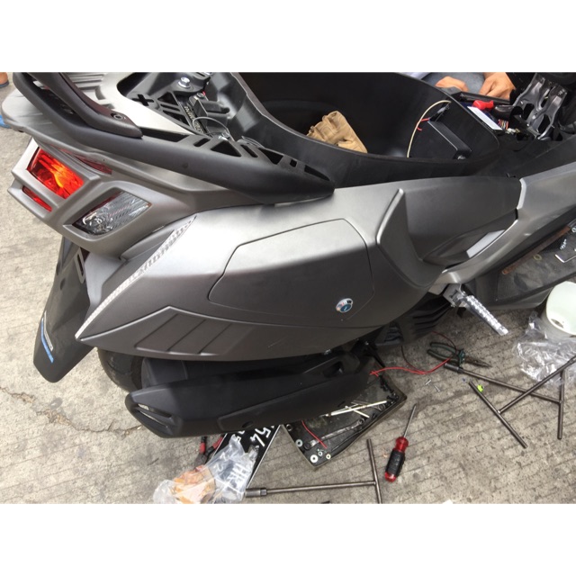 BOX SAMPING MHR YAMAHA N MAX PLUS SENJA LED SIDE BOX NMAX