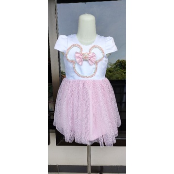 DRESS MICKEY DAN MINNIE (COCOK BUAT ULANG TAHUN/PARTY/HADIAH)