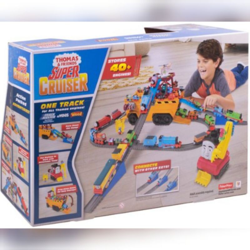 Mainan anak track thomas & friends 2in1 super cruiser original fisher price
