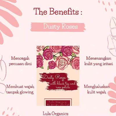 [RESMI] Petals Mask By Lula Organics/ Masker Organik