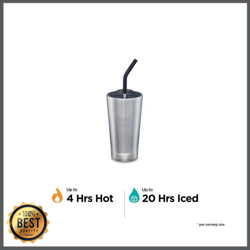 KLEAN KANTEEN Insulated Tumbler Brushed Stainless 473 ml