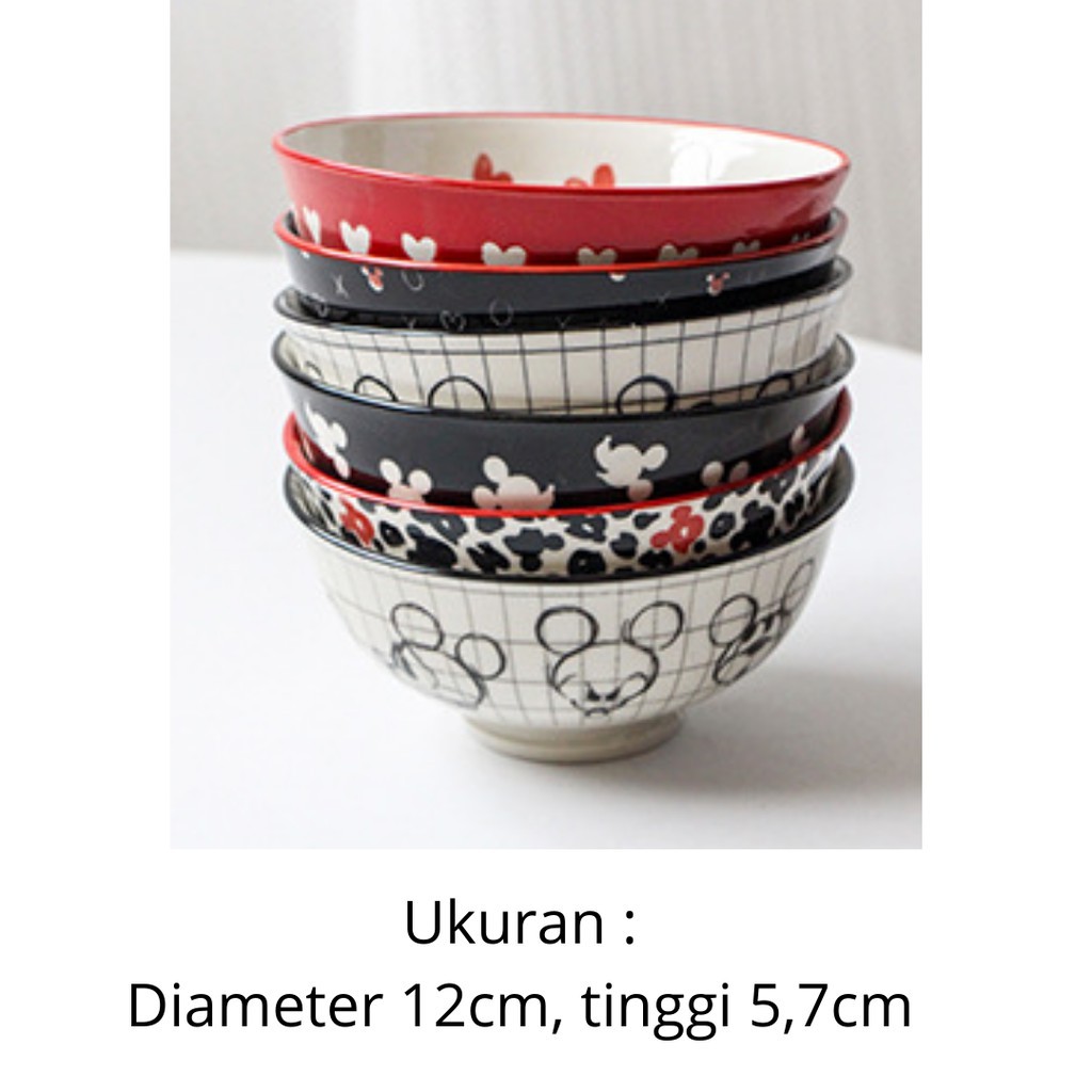 Mangkok Keramik Wadah Saji Keramik Lucu Ceramic Plate