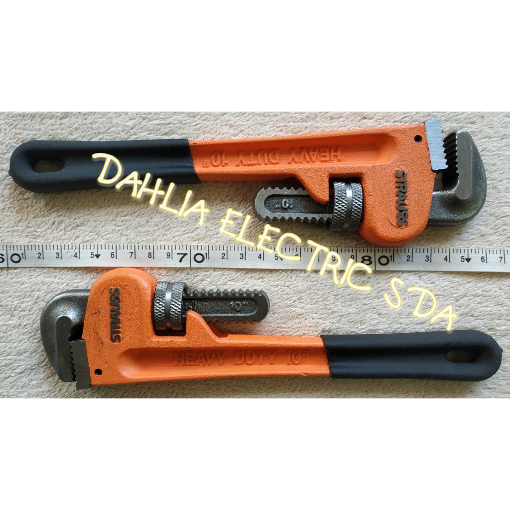 KUNCI PIPA 10 INCH STRAUSS