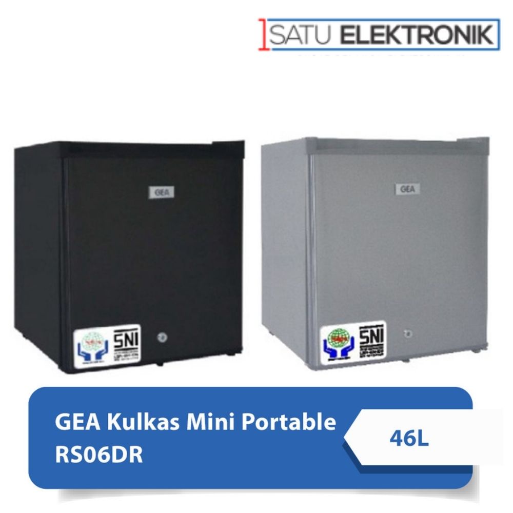 Gea RS06DR Kulkas Mini Bar Kulkas Portable