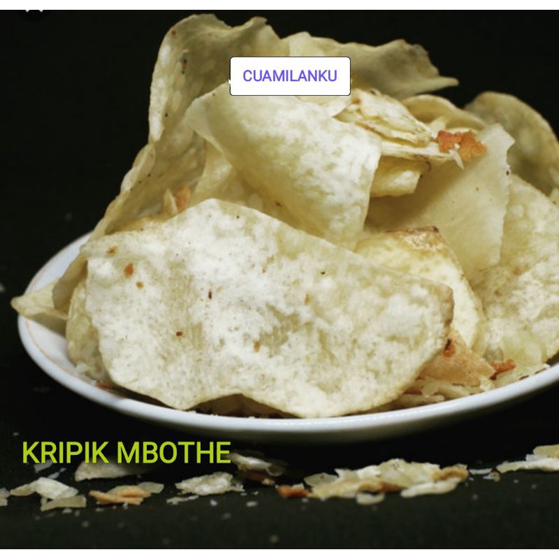 

Kripik Mbothe Original 250g / snack kiloan