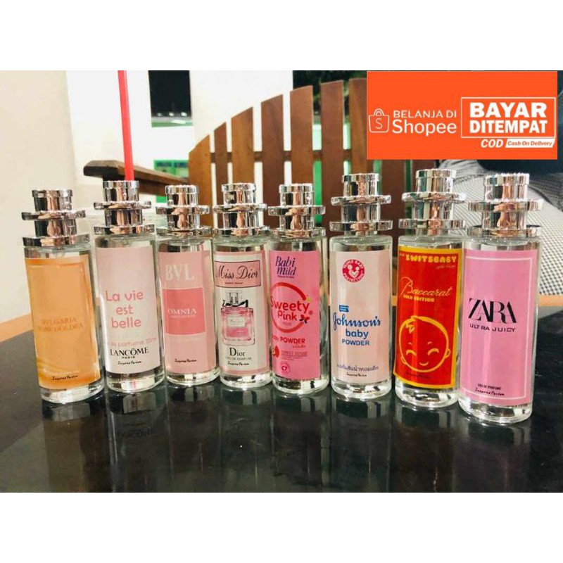 AROMA CEWEK BEST SELLER PARFUME THAILAND 35ml WANGI TAHAN LAMA DAN PACKING AMAN