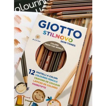 

PERALATAN MENGGAMBAR STILNOVO SKIN TONE COLOURED PENCIL GIOTTO PERALATAN LUKIS
