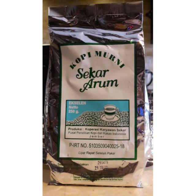 

Kopi Robusta Sekar Arum (Ekselen)