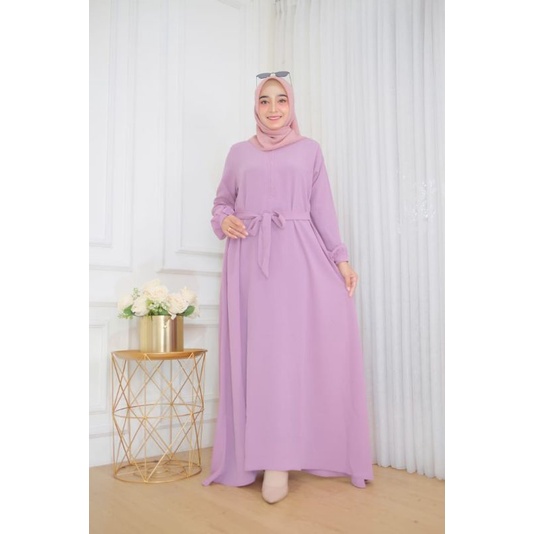 GAMIS CRINKLE YORYU | GAMIS YORYU | ABAYA BASIC | GAMIS BUSUI | CRINKLE GAMIS | DRESS ABAYA | DRESS CRINKLE YORYU | DRESS CRINKLE