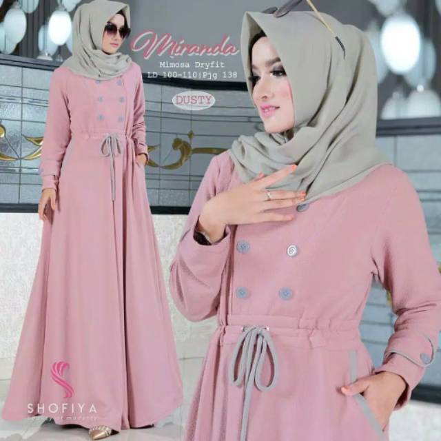 GAMIS SYARI HANUM PESTA MEWAH BAJU GAMIS WANITA REAL PIC SIZE L BUSUI KLOK 4M MERAH PUTIH SILVER