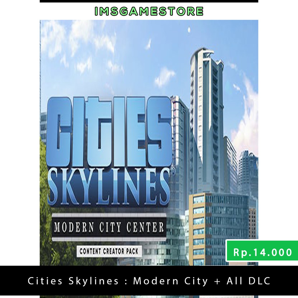 Cities Skylines Modern City Center Shopee Indonesia