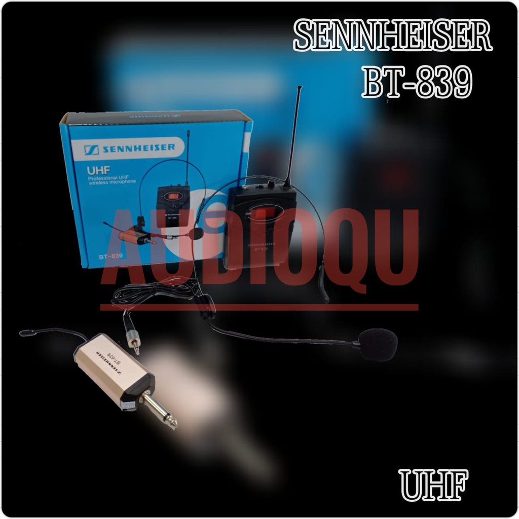 Mic Wireless Sennheiser BT 839/BT839/BT-839 Headset - Jepit