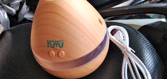 Ultrasonic Humidifier Aroma Essential Oil Diffuser 300ml - Humi Kjr-j003 - Wooden