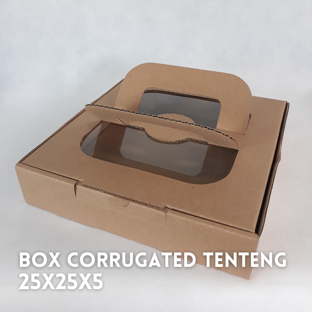 

(20PCS) BOX HAMPERS, DUS FASHION, KEMASAN TENTENG 25x25x5