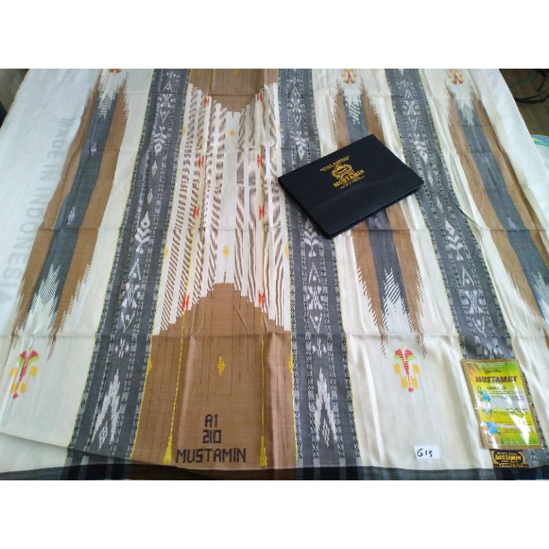 mustamin SGT 210 full sutra benang dobel sisir tenun 90