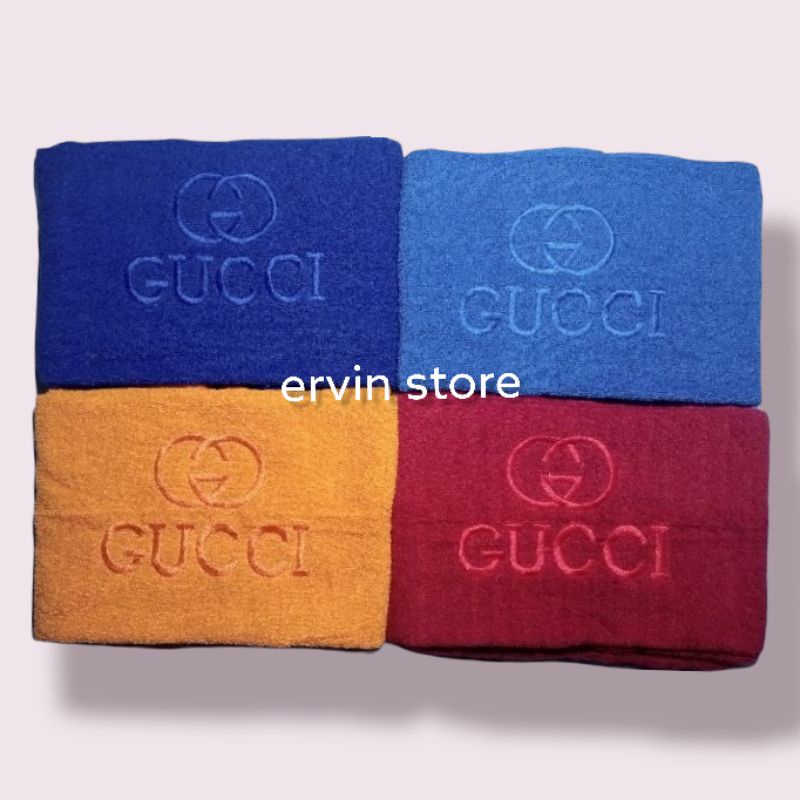 HANDUK MANDI DEWASA TEBAL JUMBO BESAR / HANDUK GUCCI