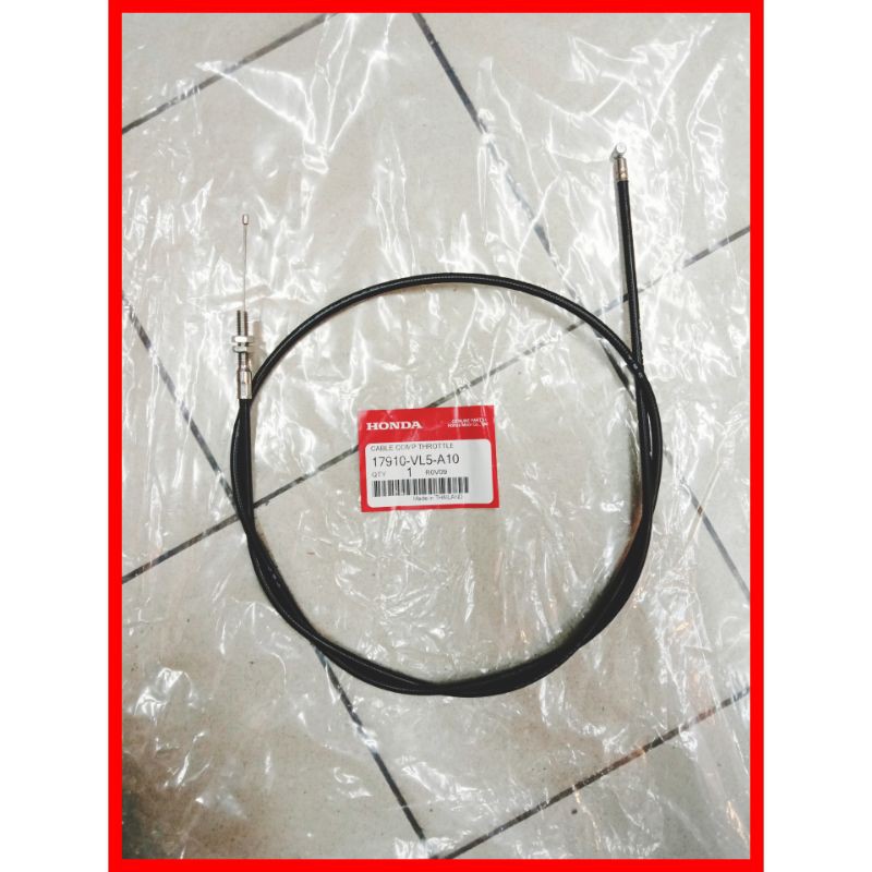 Kabel gas potong rumput honda UMR 435 T / tali gas GX 35 original