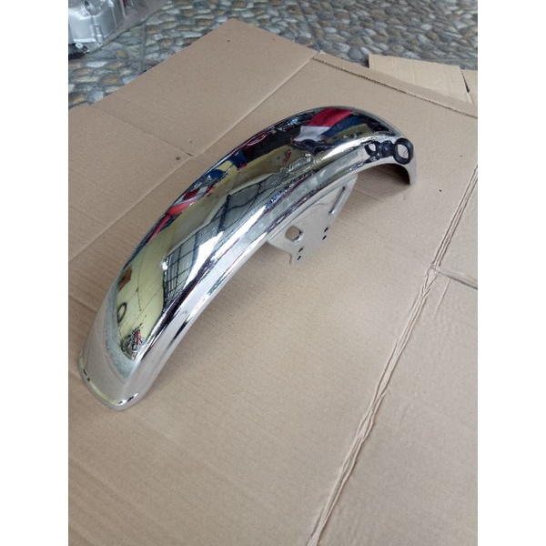 spakbor depan rx king cobra croom original copotan asli