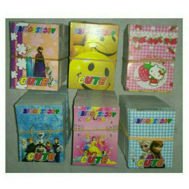 

Kertas Label Aksesoris / Hang Tag Isi 100