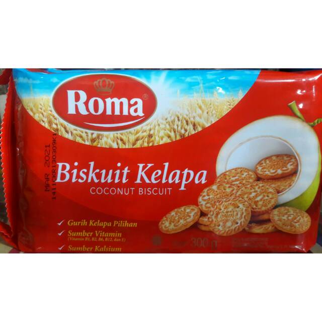 

Roma Biskuit Kelapa 300g