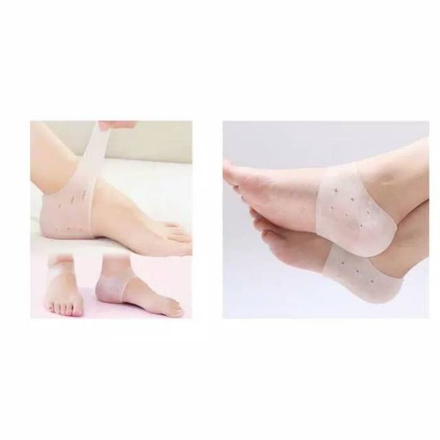 Silicone Tumit kaki silikon soft gel heel protector