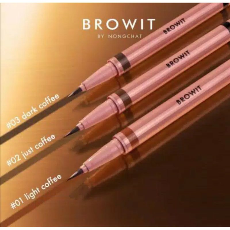 (READY) BROWIT duo brow and eyeliner by nongchat ORIGINAL THAILAND (NEW PRODUCT)