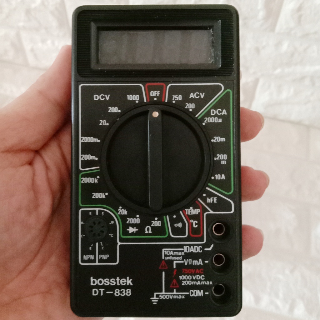 Multimeter Saku Digital DT-838