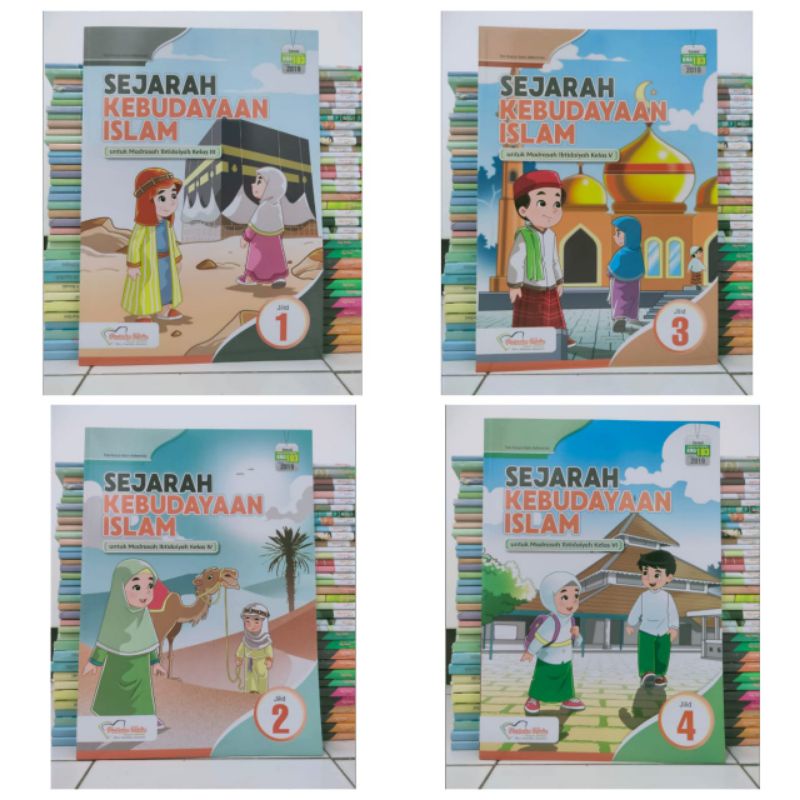 Jual Buku Sejarah Kebudayaan Islam SKI Kelas 3 4 5 6 / Jilid 1 2 3 4 MI ...