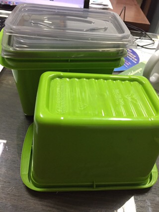 Kotak Penyimpanan Makanan - Kotak Makan Victory Food Box 1000ml (1 Set Isi 3)